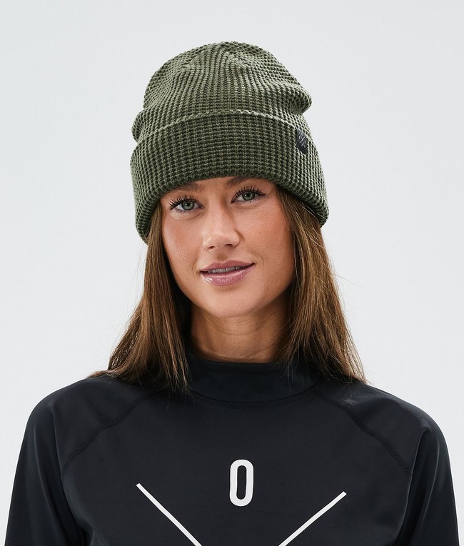 Men Dope Fisherman Beanie Olive / Green | FRCJSML-30