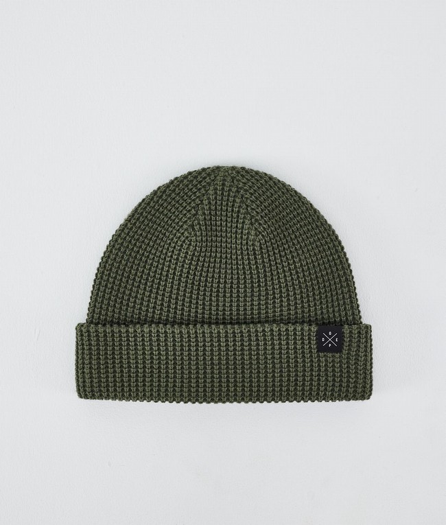 Men Dope Fisherman Beanie Olive / Green | FRCJSML-30