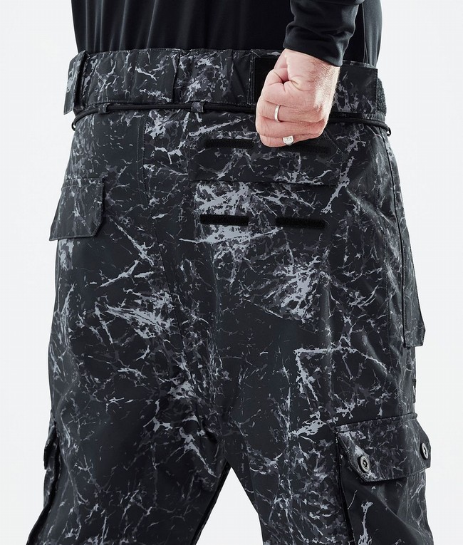 Men Dope Iconic Ski Pants Black | DUKPVWL-96