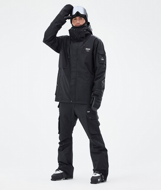 Men Dope Iconic Ski Pants Black | PNDGJYA-98