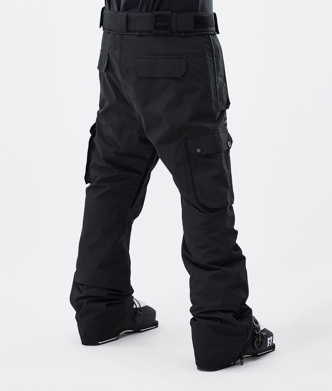 Men Dope Iconic Ski Pants Black | PNDGJYA-98