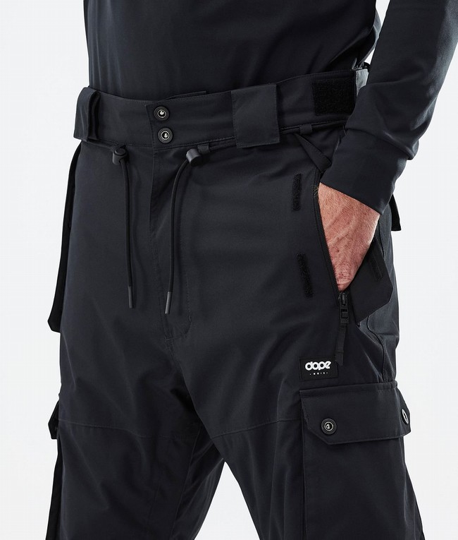 Men Dope Iconic Ski Pants Black | PNDGJYA-98