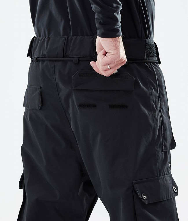 Men Dope Iconic Ski Pants Black | PNDGJYA-98