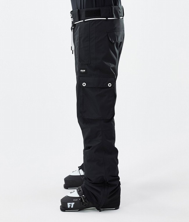 Men Dope Iconic Ski Pants Black | RSQCDFY-89