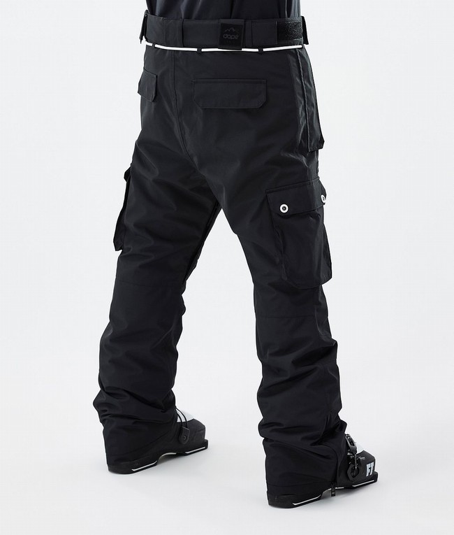 Men Dope Iconic Ski Pants Black | RSQCDFY-89