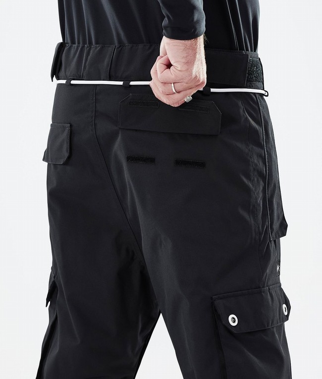 Men Dope Iconic Ski Pants Black | RSQCDFY-89