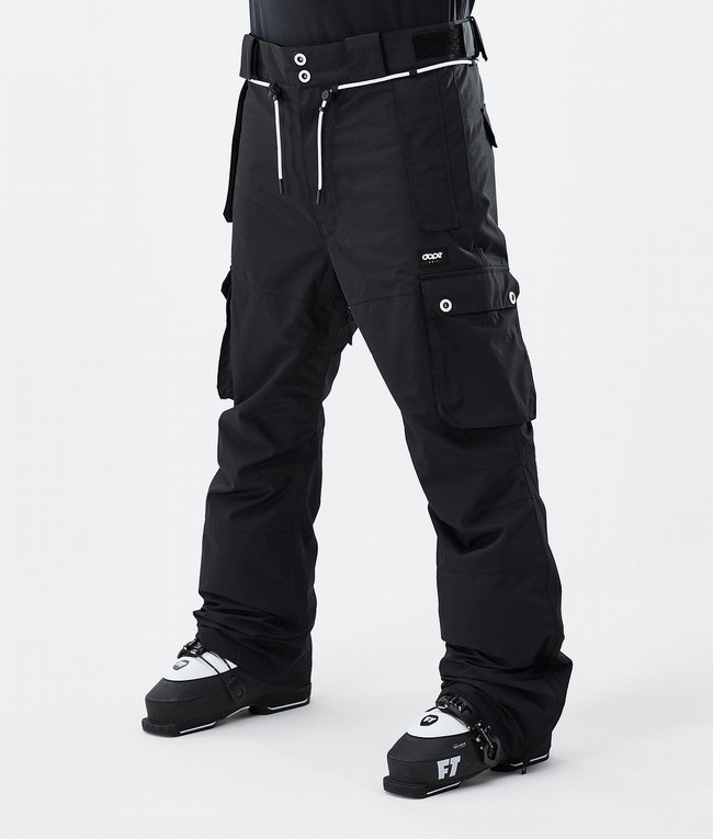 Men Dope Iconic Ski Pants Black | RSQCDFY-89