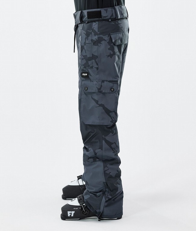 Men Dope Iconic Ski Pants Blue / Camo | TXQLCEV-05