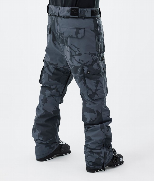 Men Dope Iconic Ski Pants Blue / Camo | TXQLCEV-05