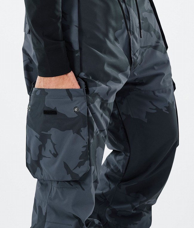 Men Dope Iconic Ski Pants Blue / Camo | TXQLCEV-05