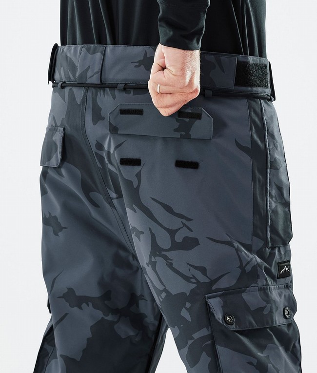 Men Dope Iconic Ski Pants Blue / Camo | TXQLCEV-05