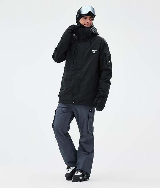 Men Dope Iconic Ski Pants Blue | GDZTBWX-30