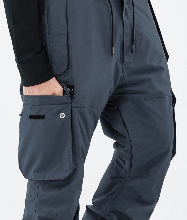 Men Dope Iconic Ski Pants Blue | GDZTBWX-30