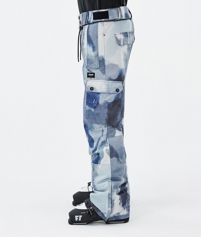 Men Dope Iconic Ski Pants Blue | WFNQEUB-25