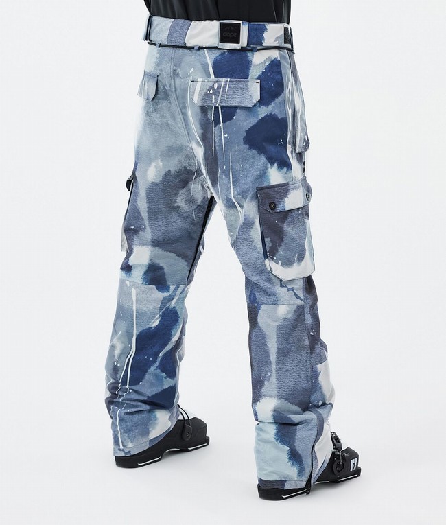 Men Dope Iconic Ski Pants Blue | WFNQEUB-25