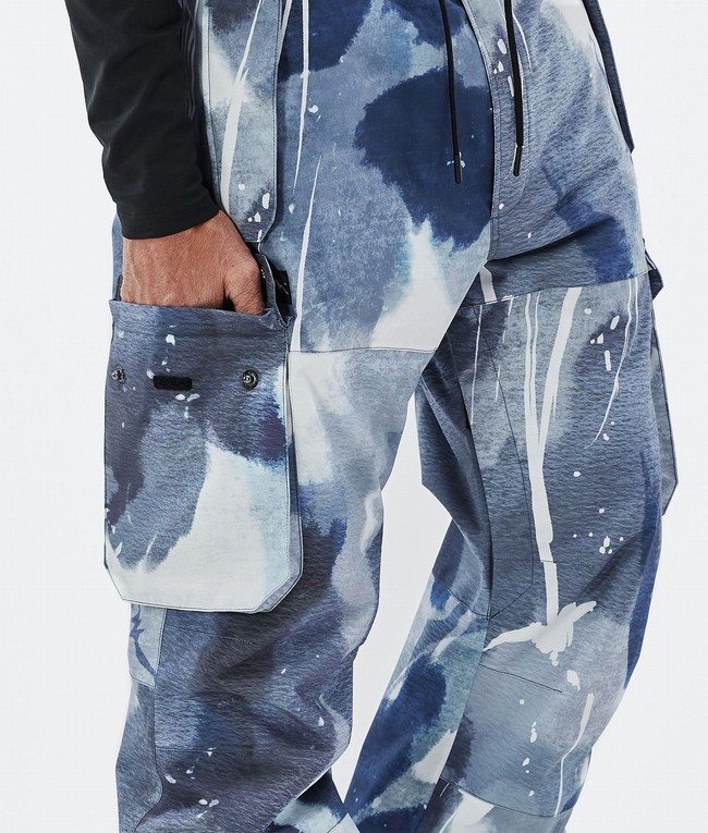 Men Dope Iconic Ski Pants Blue | WFNQEUB-25