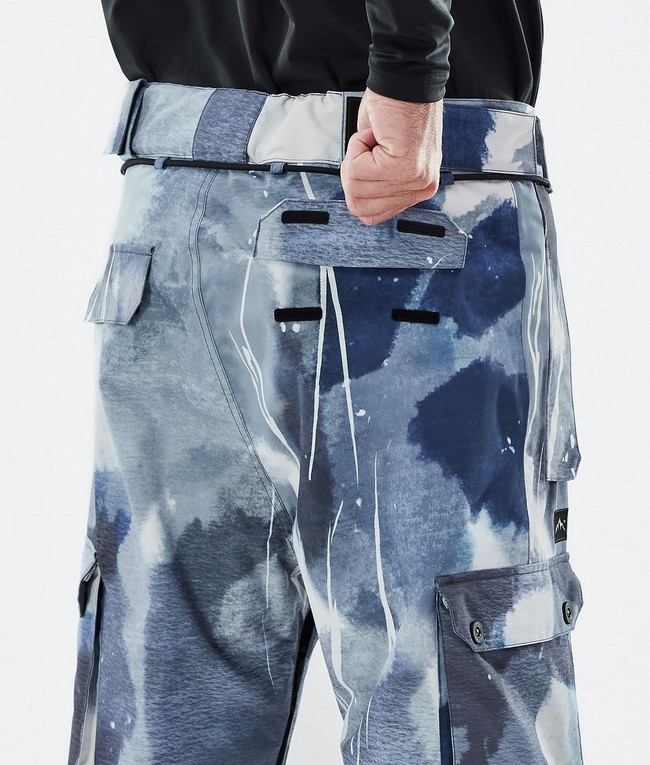 Men Dope Iconic Ski Pants Blue | WFNQEUB-25