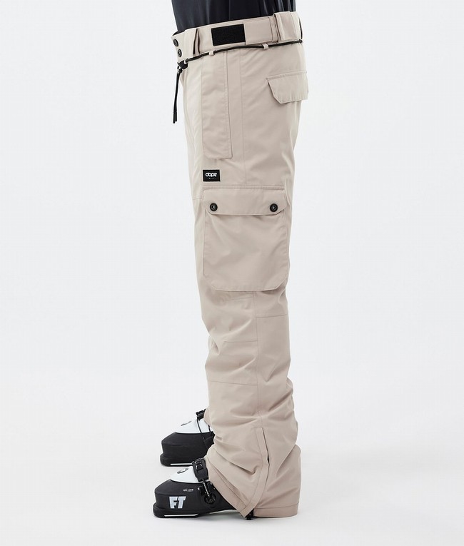 Men Dope Iconic Ski Pants Brown | KPLADVM-10