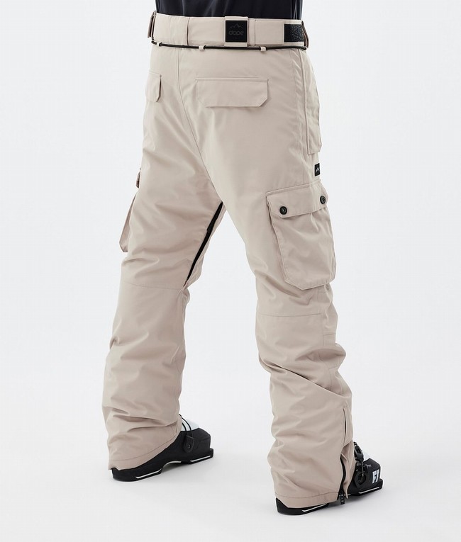 Men Dope Iconic Ski Pants Brown | KPLADVM-10