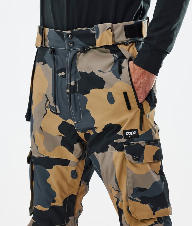 Men Dope Iconic Ski Pants Camo | KFUNITV-06