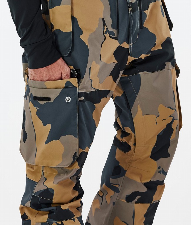 Men Dope Iconic Ski Pants Camo | KFUNITV-06