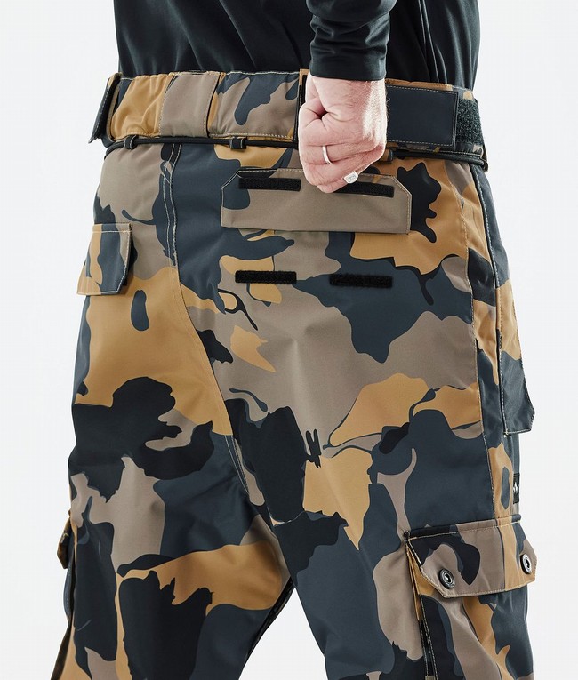 Men Dope Iconic Ski Pants Camo | KFUNITV-06