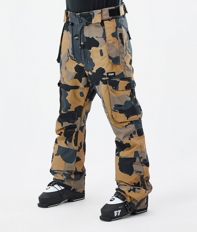 Men Dope Iconic Ski Pants Camo | KFUNITV-06