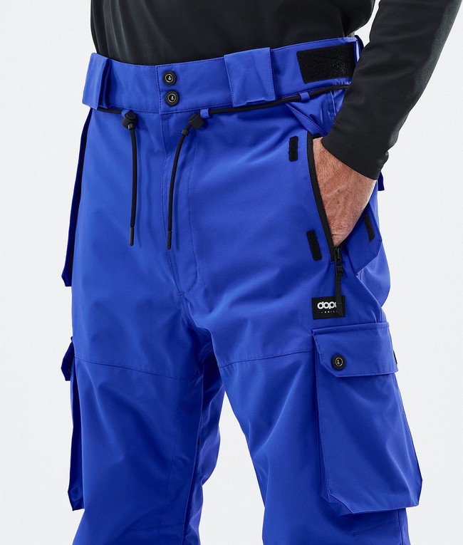 Men Dope Iconic Ski Pants Deep Blue | NIKAVCY-90