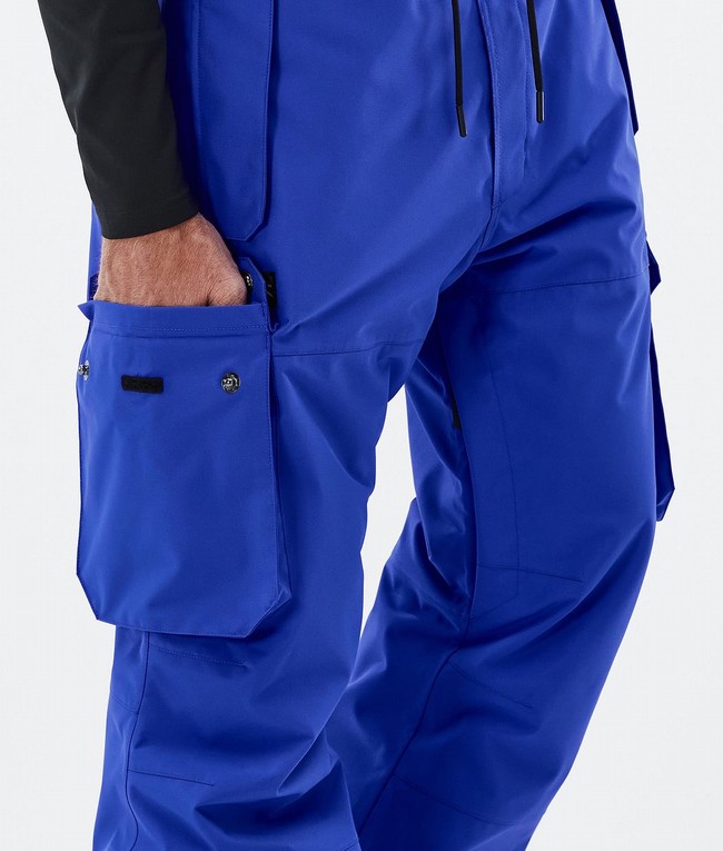 Men Dope Iconic Ski Pants Deep Blue | NIKAVCY-90