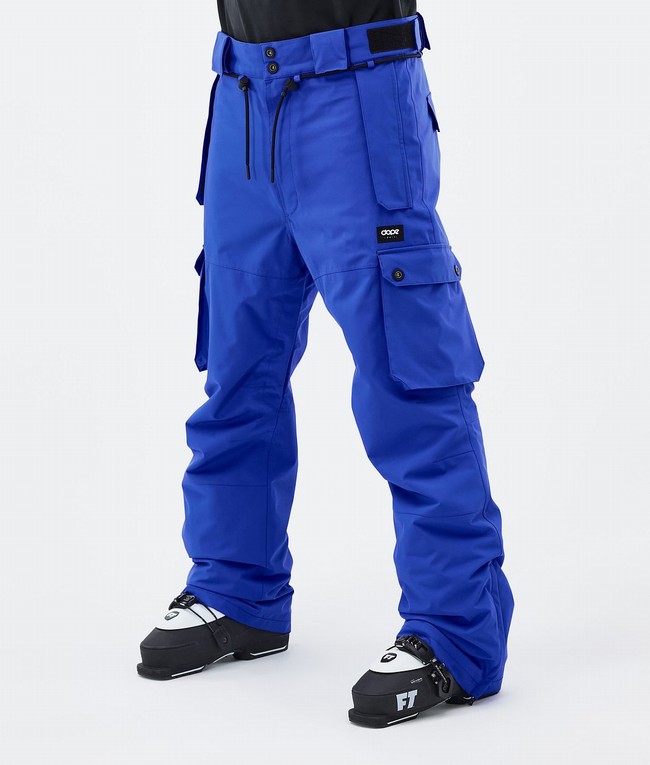 Men Dope Iconic Ski Pants Deep Blue | NIKAVCY-90