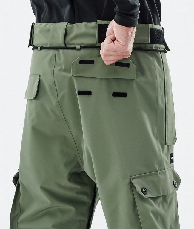 Men Dope Iconic Ski Pants Green | JXEANPY-93