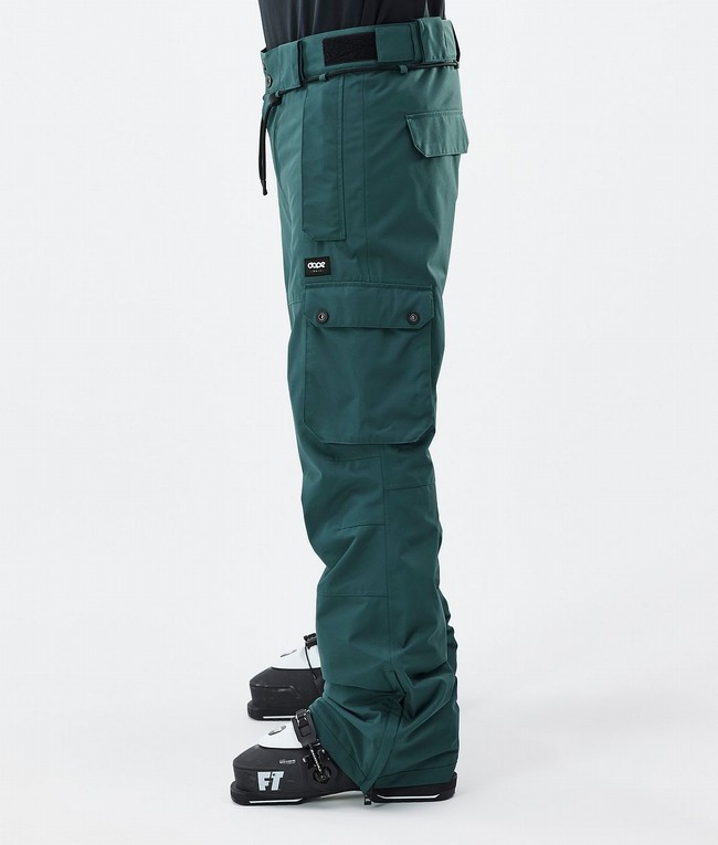 Men Dope Iconic Ski Pants Green | UCMGJIV-98