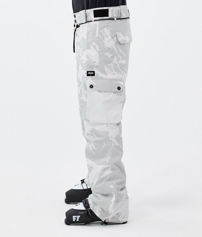 Men Dope Iconic Ski Pants Grey / Camo | QUPDIBH-96