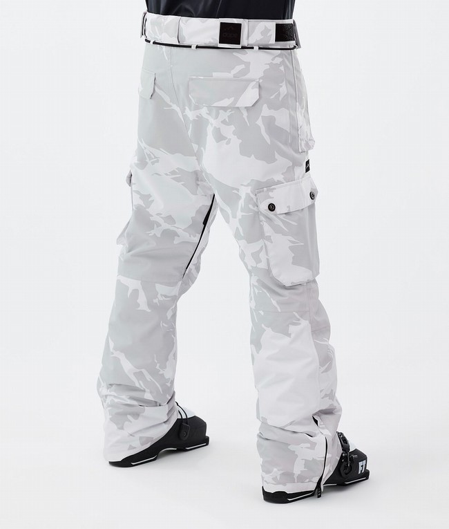 Men Dope Iconic Ski Pants Grey / Camo | QUPDIBH-96