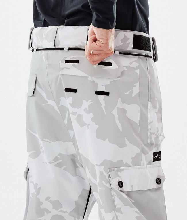 Men Dope Iconic Ski Pants Grey / Camo | QUPDIBH-96