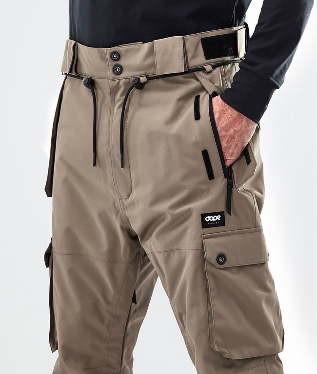 Men Dope Iconic Ski Pants Grey | YUSBOIE-69