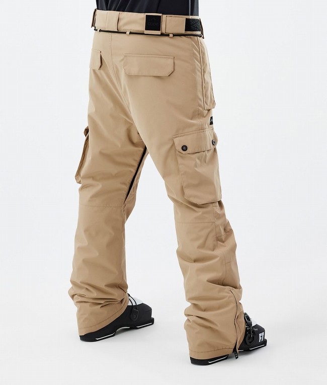 Men Dope Iconic Ski Pants Khaki | SOGNRWH-34