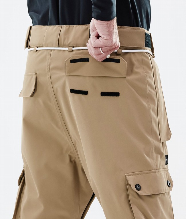 Men Dope Iconic Ski Pants Khaki | SOGNRWH-34