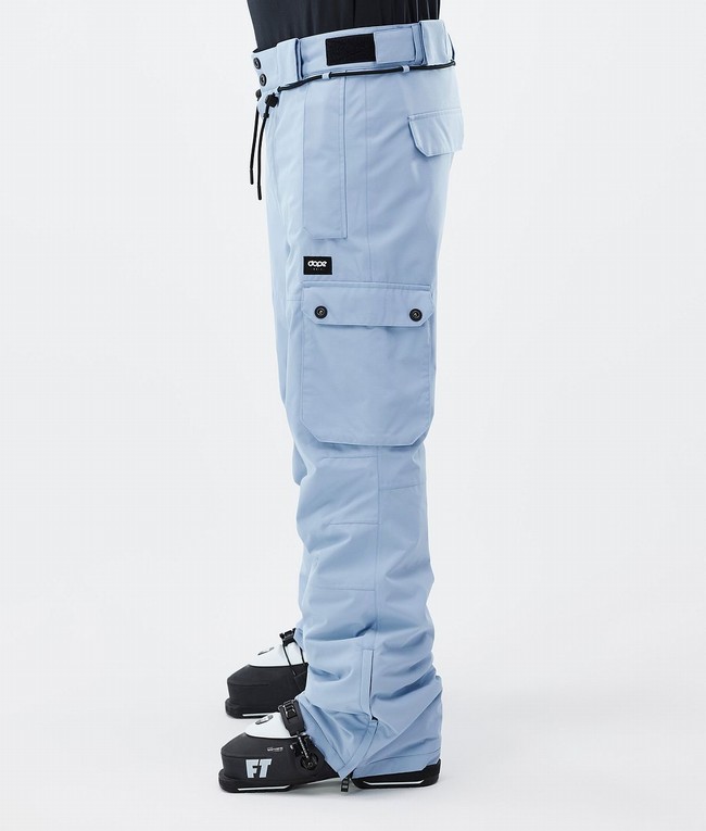 Men Dope Iconic Ski Pants Light Blue | RMEUVIS-16