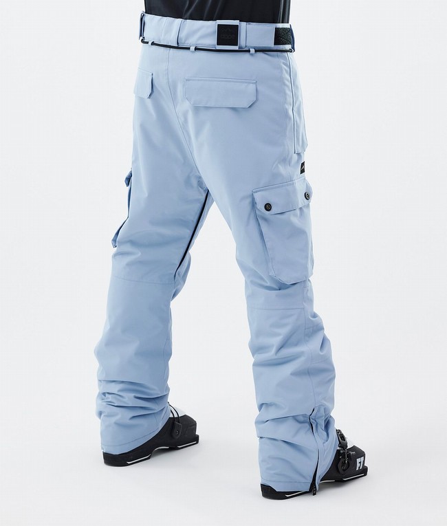 Men Dope Iconic Ski Pants Light Blue | RMEUVIS-16