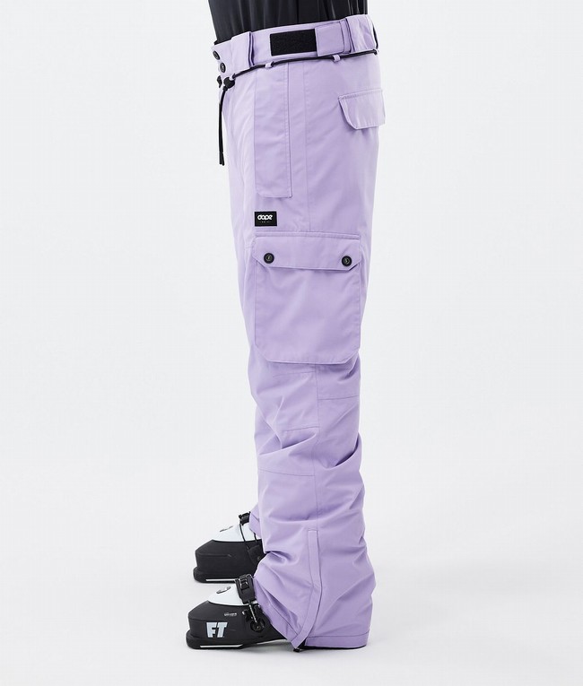 Men Dope Iconic Ski Pants Purple | DXVHMZT-40