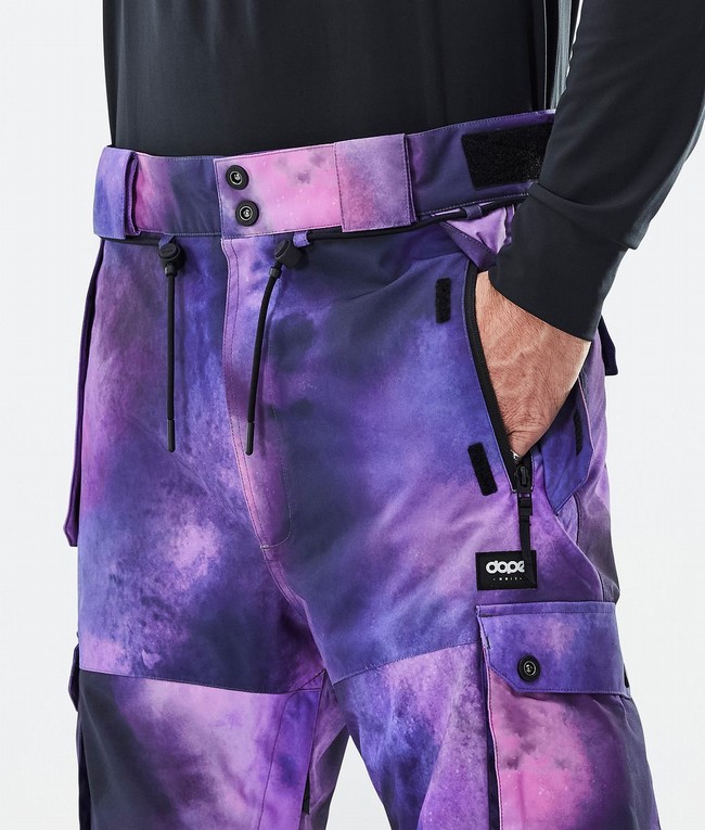 Men Dope Iconic Ski Pants Purple | RCPDIUZ-73