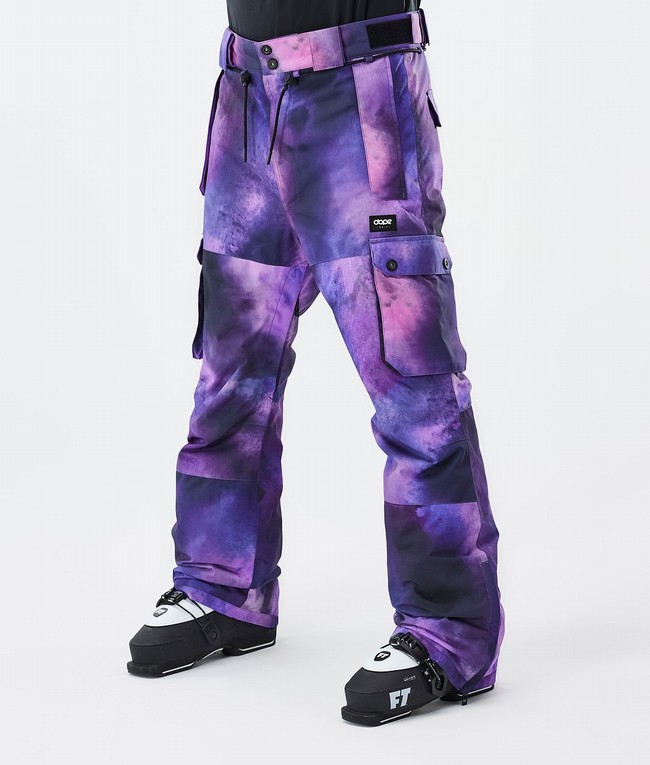 Men Dope Iconic Ski Pants Purple | RCPDIUZ-73