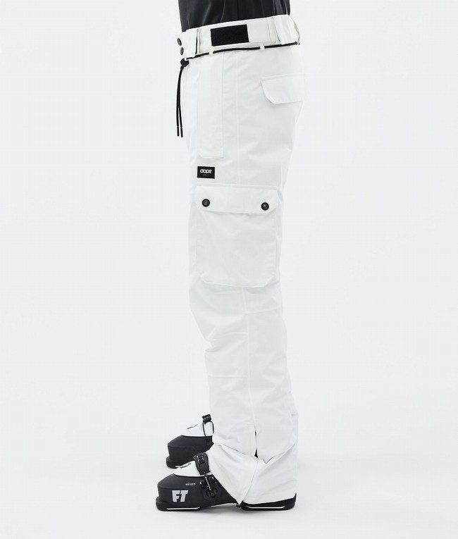 Men Dope Iconic Ski Pants White | TISYWQA-48