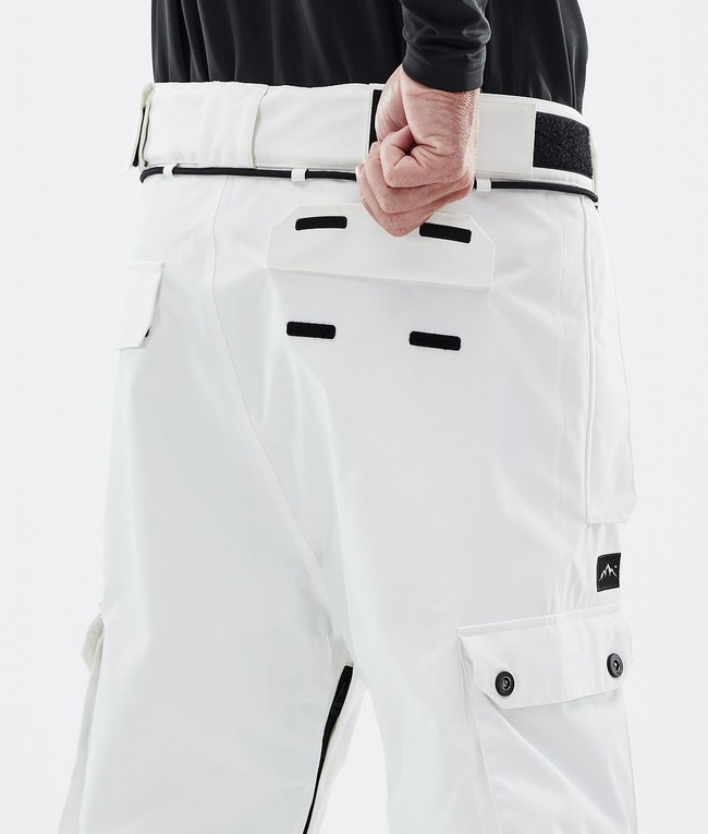 Men Dope Iconic Ski Pants White | TISYWQA-48