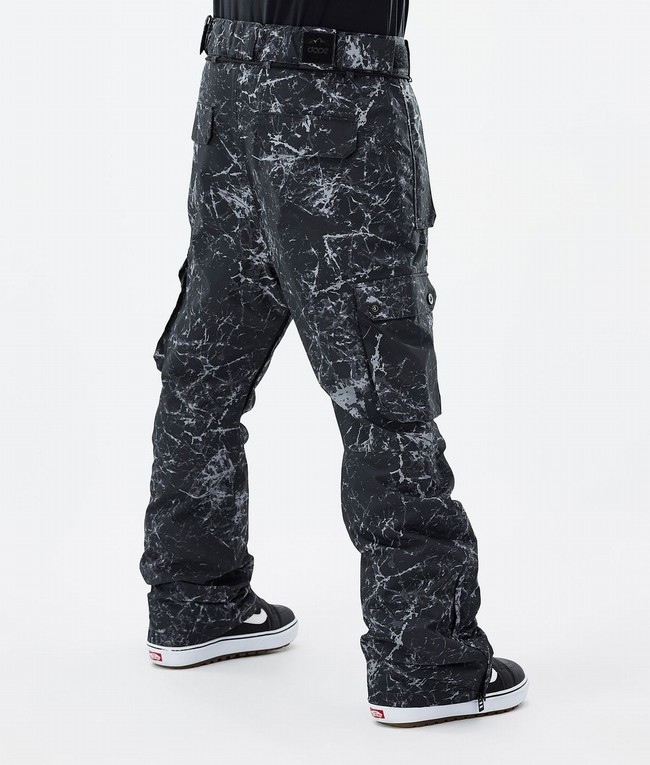 Men Dope Iconic Snowboard Pants Black | YVRNZIX-90