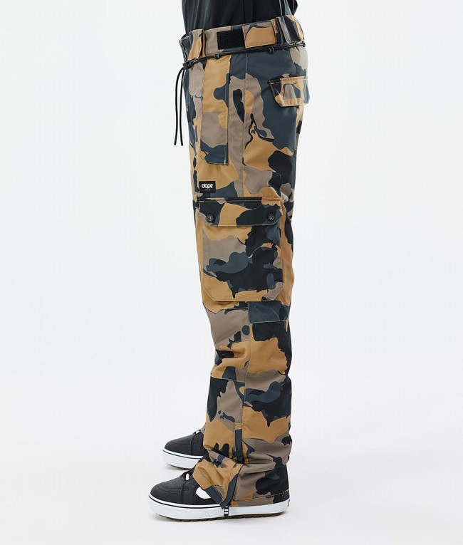 Men Dope Iconic Snowboard Pants Camo | SDPNACV-94