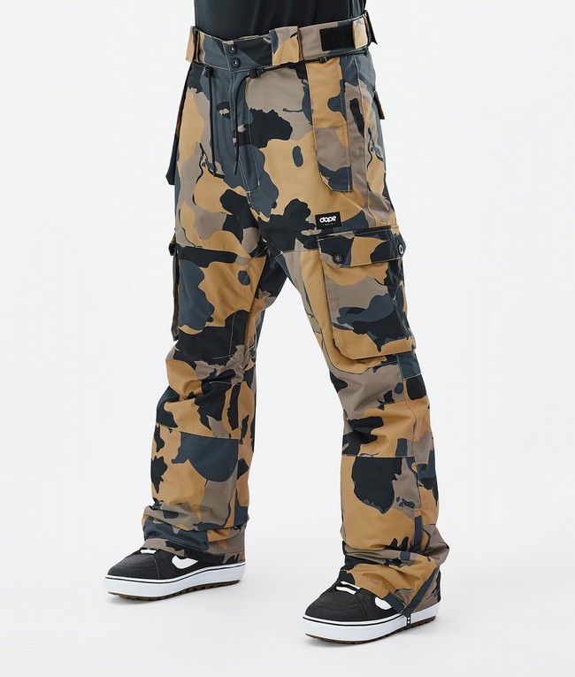 Men Dope Iconic Snowboard Pants Camo | SDPNACV-94