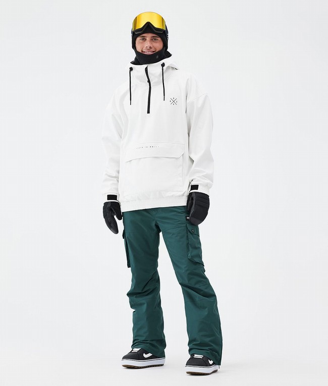 Men Dope Iconic Snowboard Pants Green | QFGJUID-47