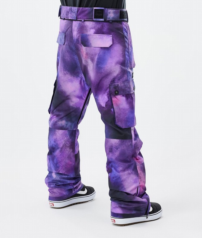 Men Dope Iconic Snowboard Pants Purple | AJZRVBS-17